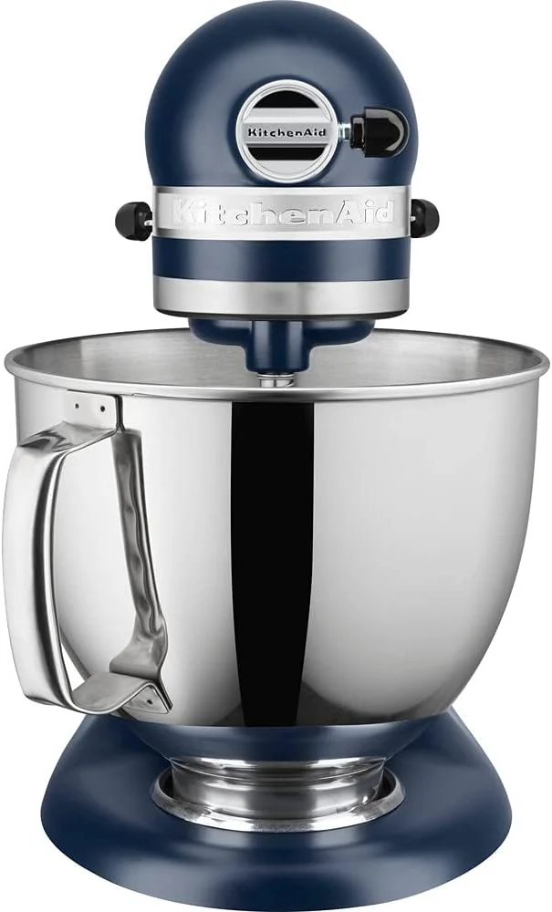 KitchenAid Küchenmaschine I Artisan I Kippbarem Food Processor I Teigknetmaschine mit 5 Zubehör | 2 Schüsseln aus Edelstahl | 4.8 L | Pistaccio