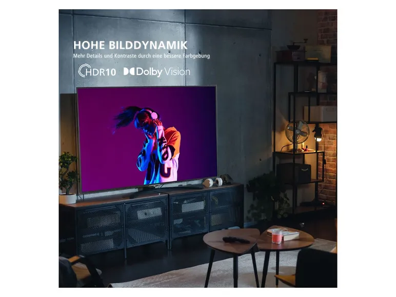 Fernseher »LT-55VU3455« 55 Zoll 4K UHD Smart TV - Powered by TiVo