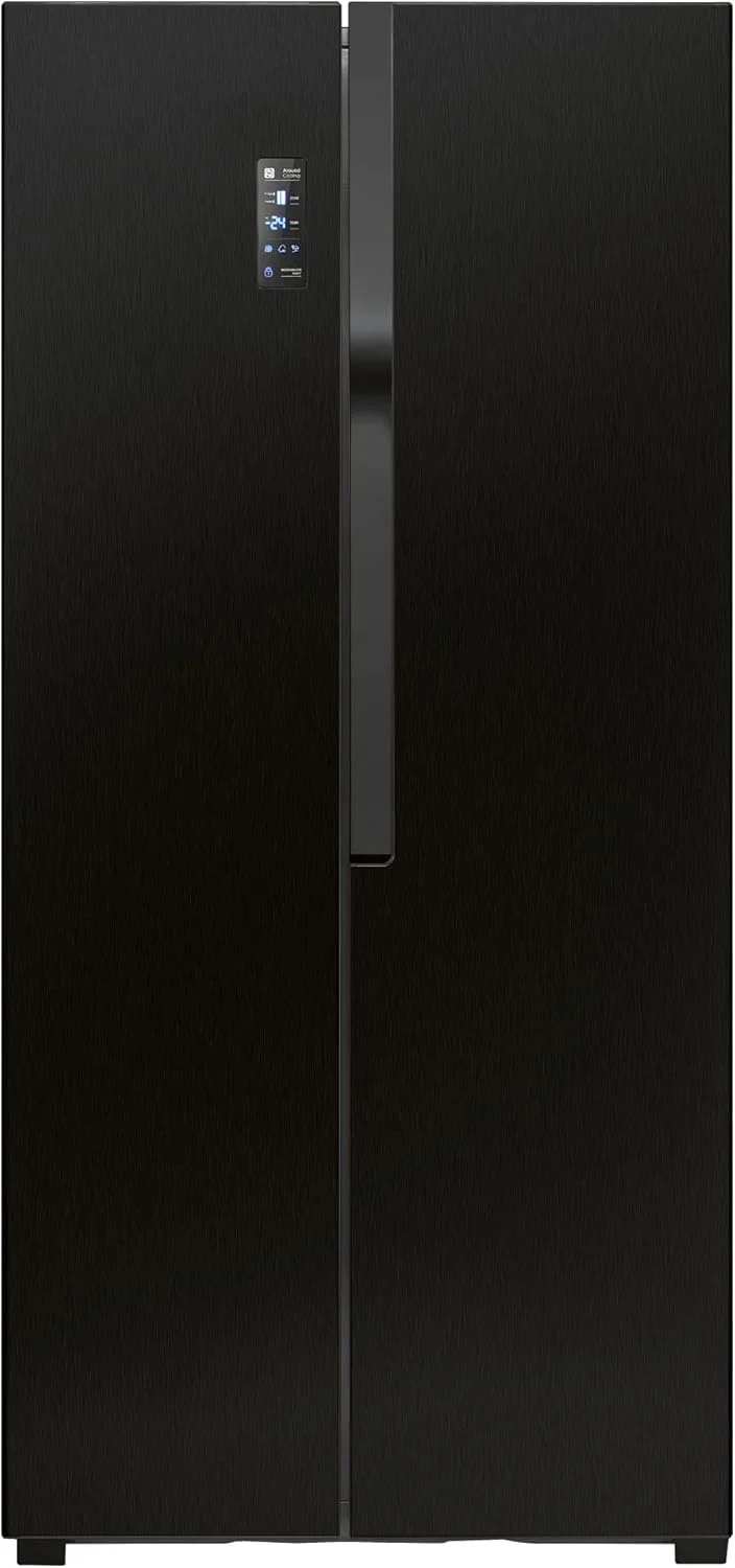 Bomann? K��hlschrank mit Gefrierfach | No-Frost Gefrierteil | 186cm K��hlschrank | 39dB | K��hl Gefrierkombination mit MultiAirflow | 320L | K��hl Gefrierkombination No-Frost | KG 7361 schwarz-inox