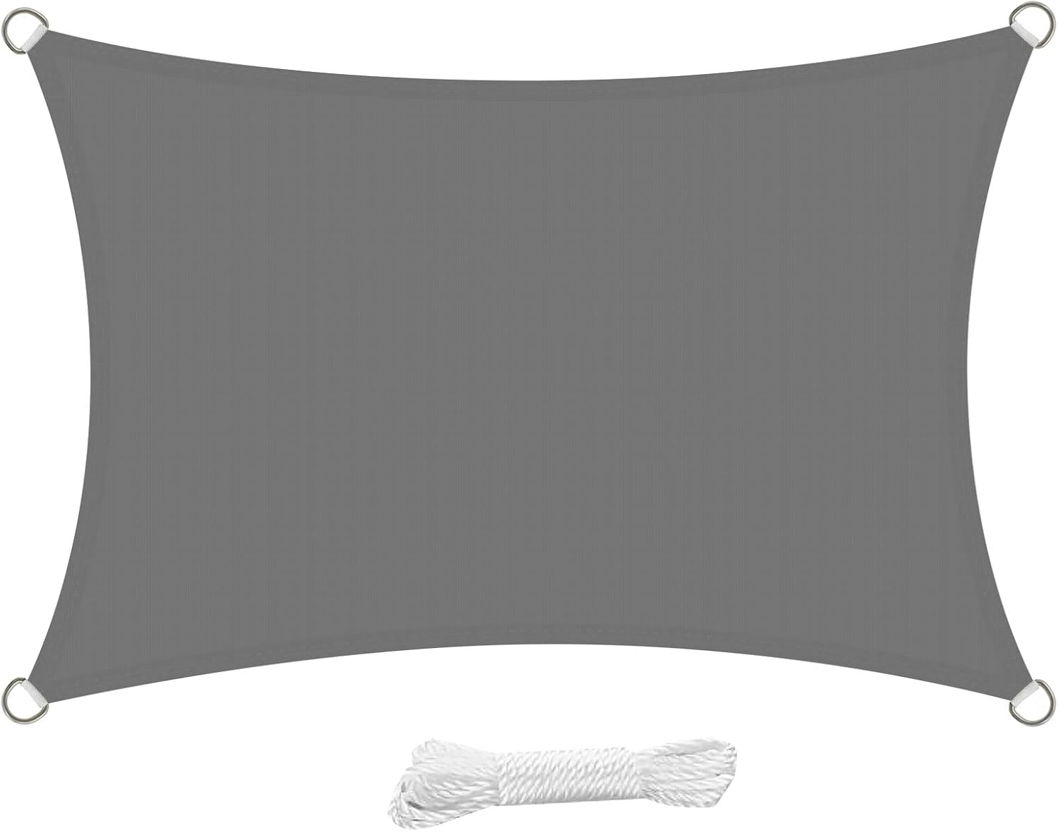 swift Vela Ombreggiante Impermeabile 3x3 m Quadrata Protezione Anti Raggi UV Tenda a Vela, Telo Tenda da Sole a Vela per Esterno, Giardino & Gazebo, Beige