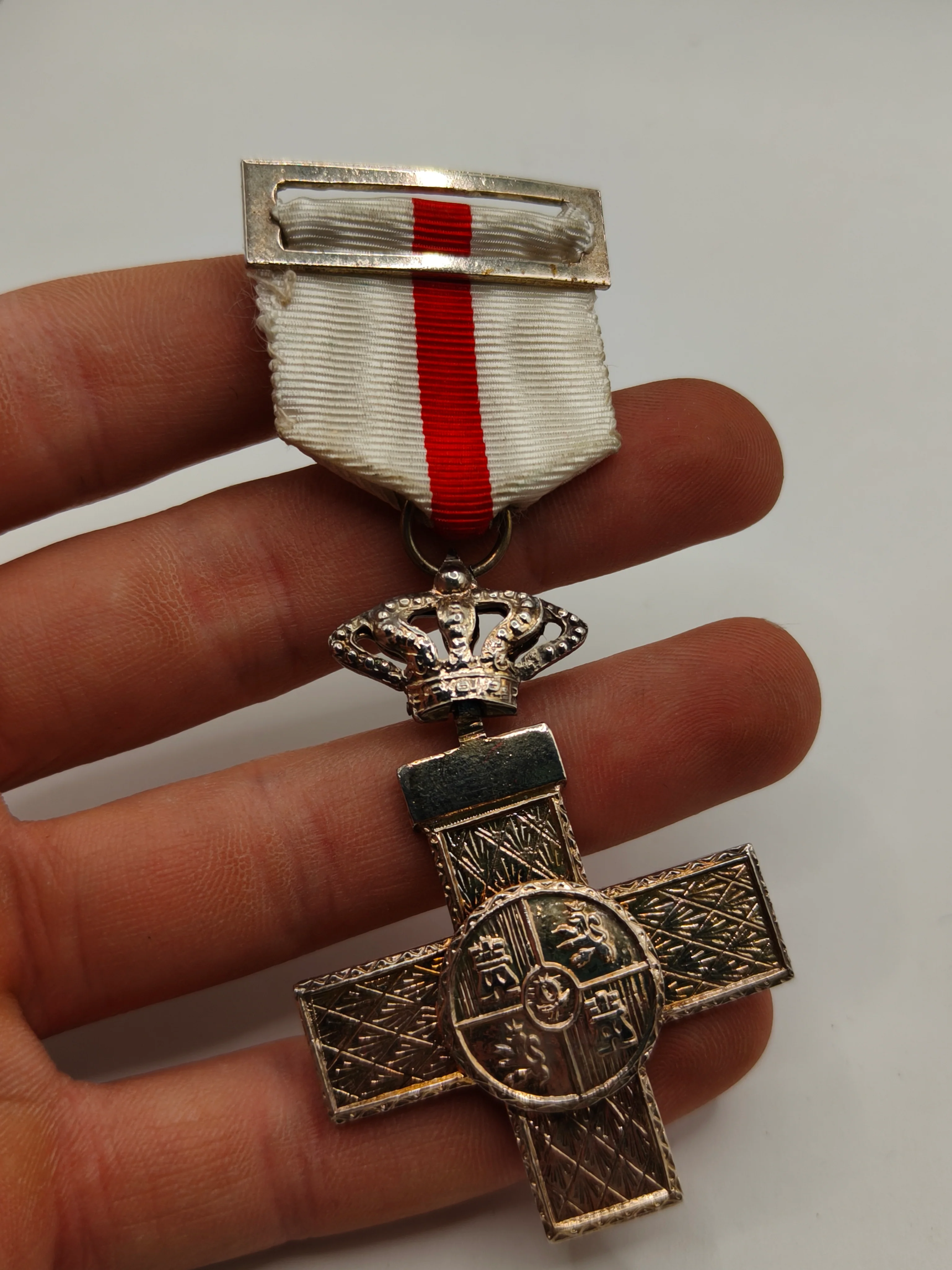 Medalla Militar orden m��rito blanco tropa