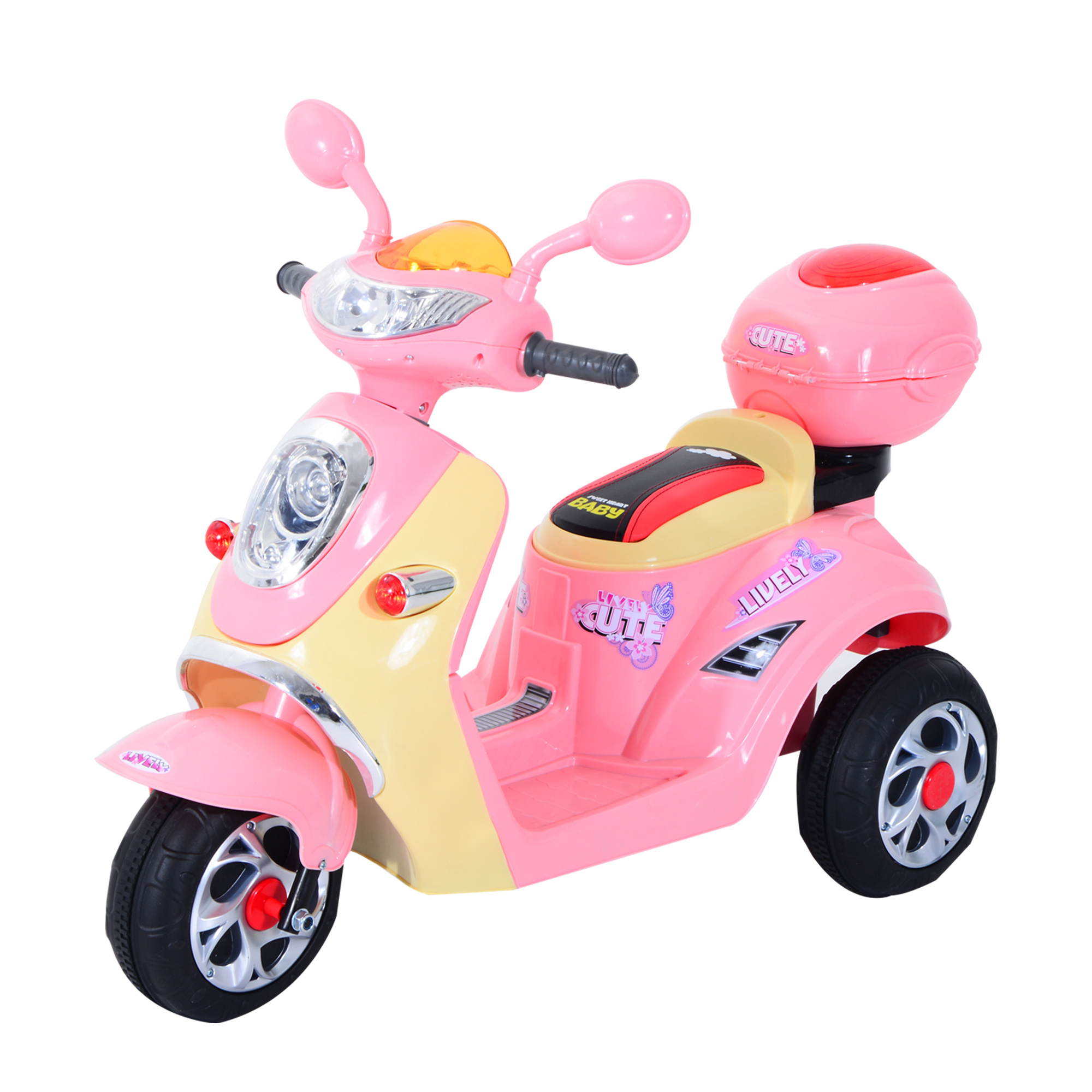Elektrische kindermotorfiets elektrische motorfiets elektrische auto kindervoertuig driewieler 3 km/u