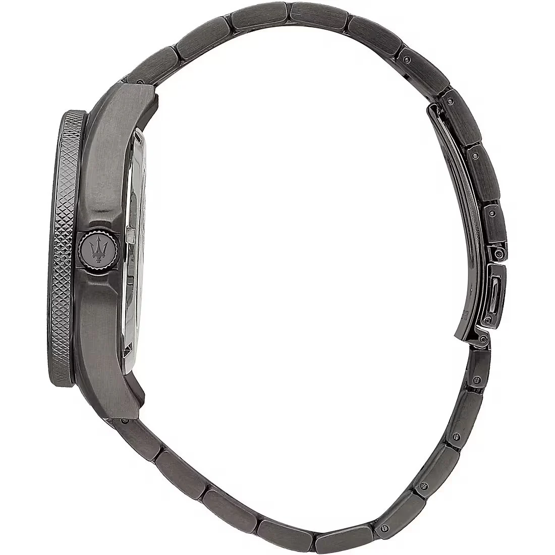 Orologio Maserati Sfida blu Skeleton in acciaio PVD grigio R8823140015