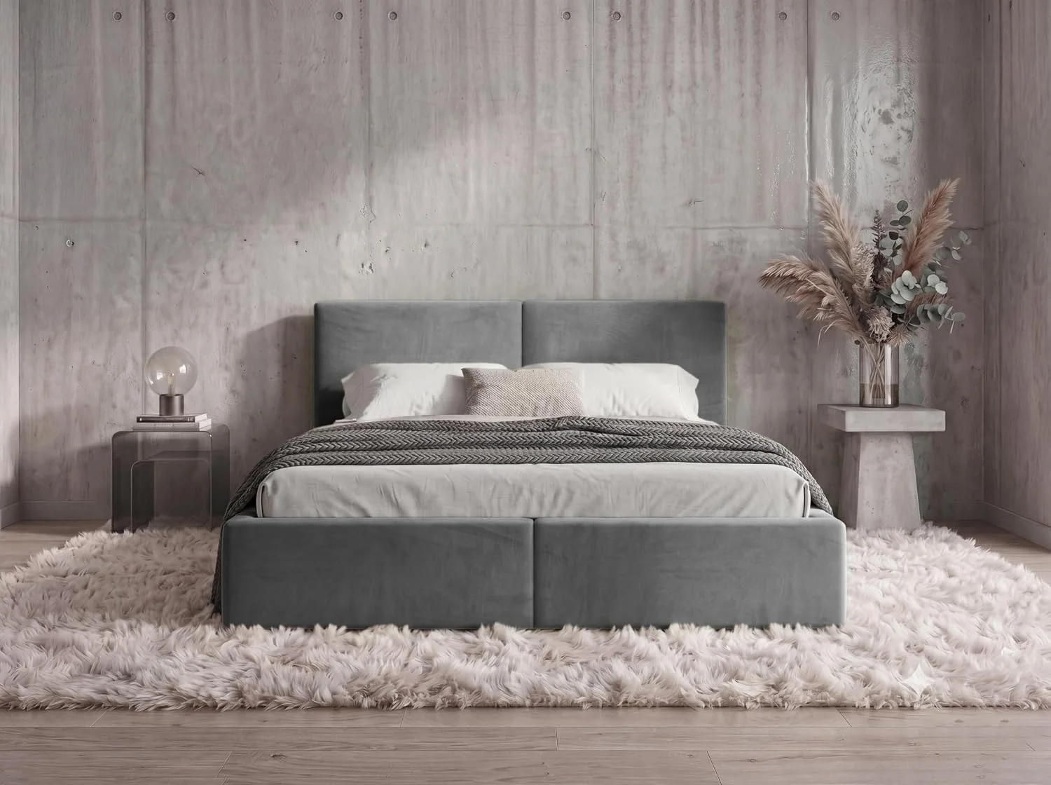 Interbeds Polsterbett mit Bettkasten und Lattenrost