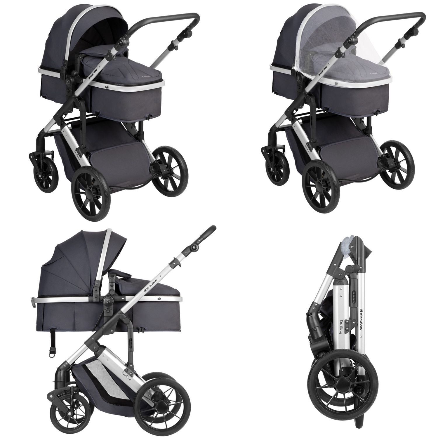 Kombi-Kinderwagen Kinderwagen Darling 3 in 1
