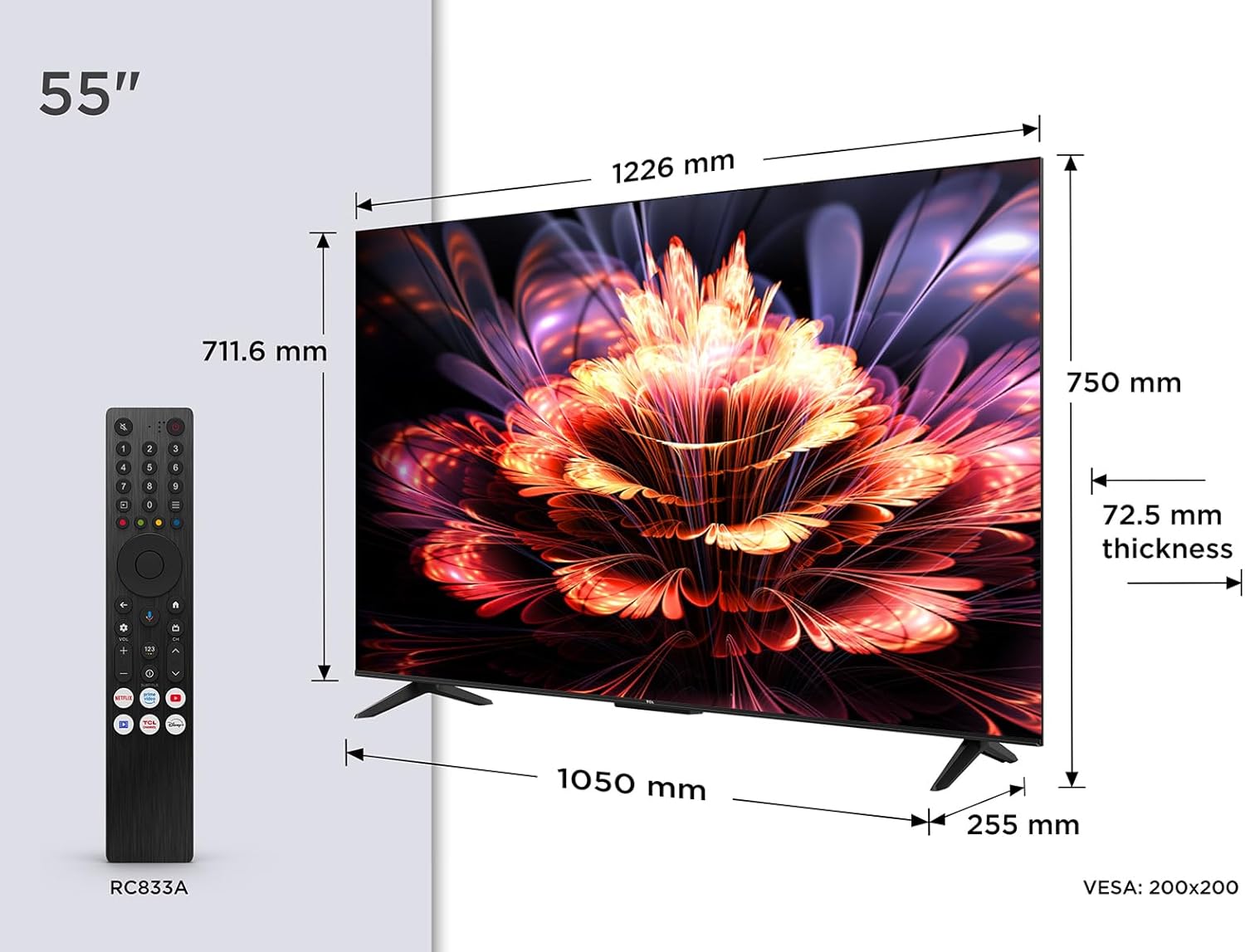 TCL Serie Smart TV 4K Ultra HD 55