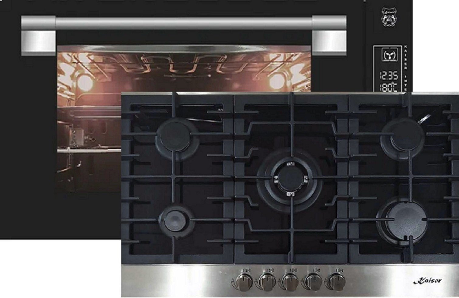 Backofen-Set EH 9309+KCG 9386/2