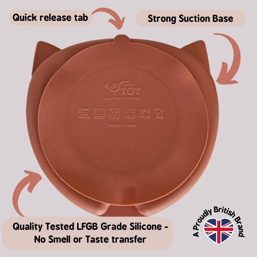 Silicone Animal Plates & Pots