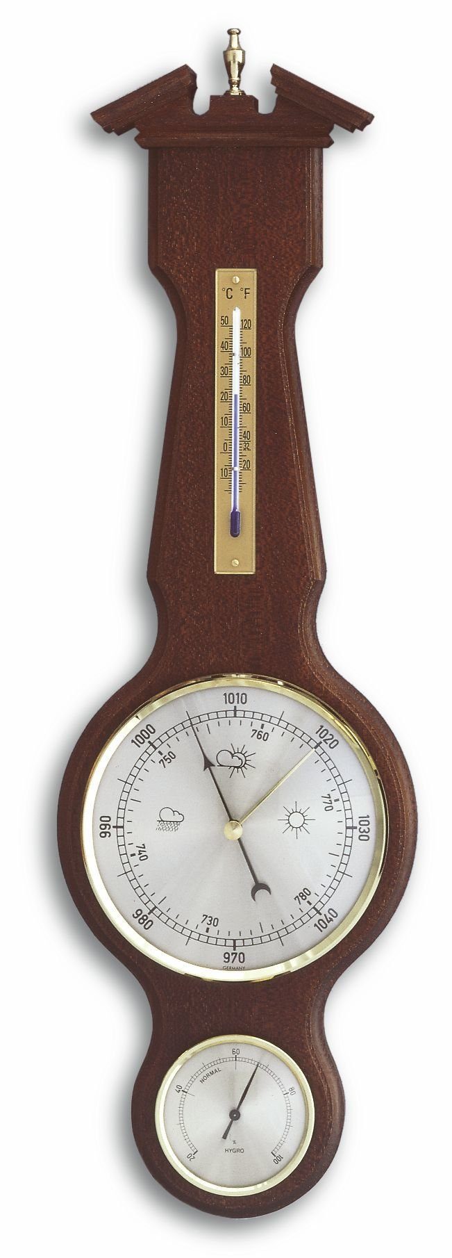 Wetterstation TFA 20.1047 Analoge Wetterstation aus Massivholz
