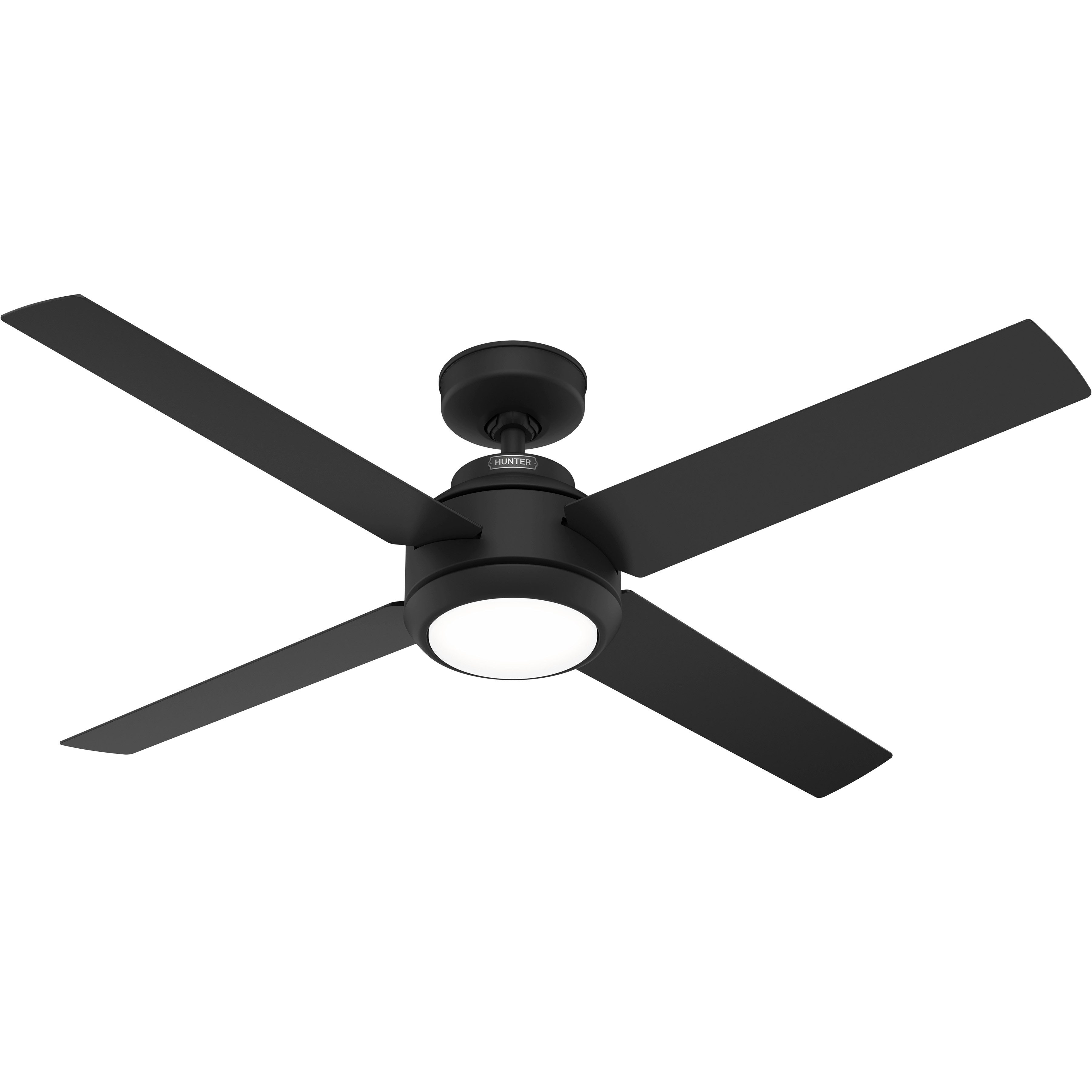 Deckenventilator DC Deckenventilator Greta Schwarz mit LED & Fernbedienung