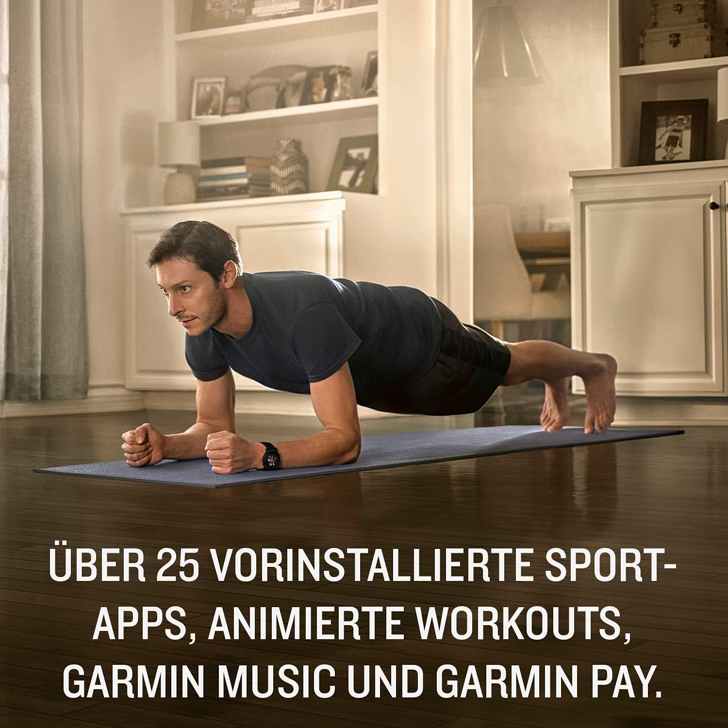 [renewed] Venu 2 – GPS-Fitness-Smartwatch mit ultrascharfem 1,3“ AMOLED-Touchdisplay, Fitness & Gesundheitsfunktionen, über 25 vorinstallierte Sportarten, Music & Pay [Generalüberholt]