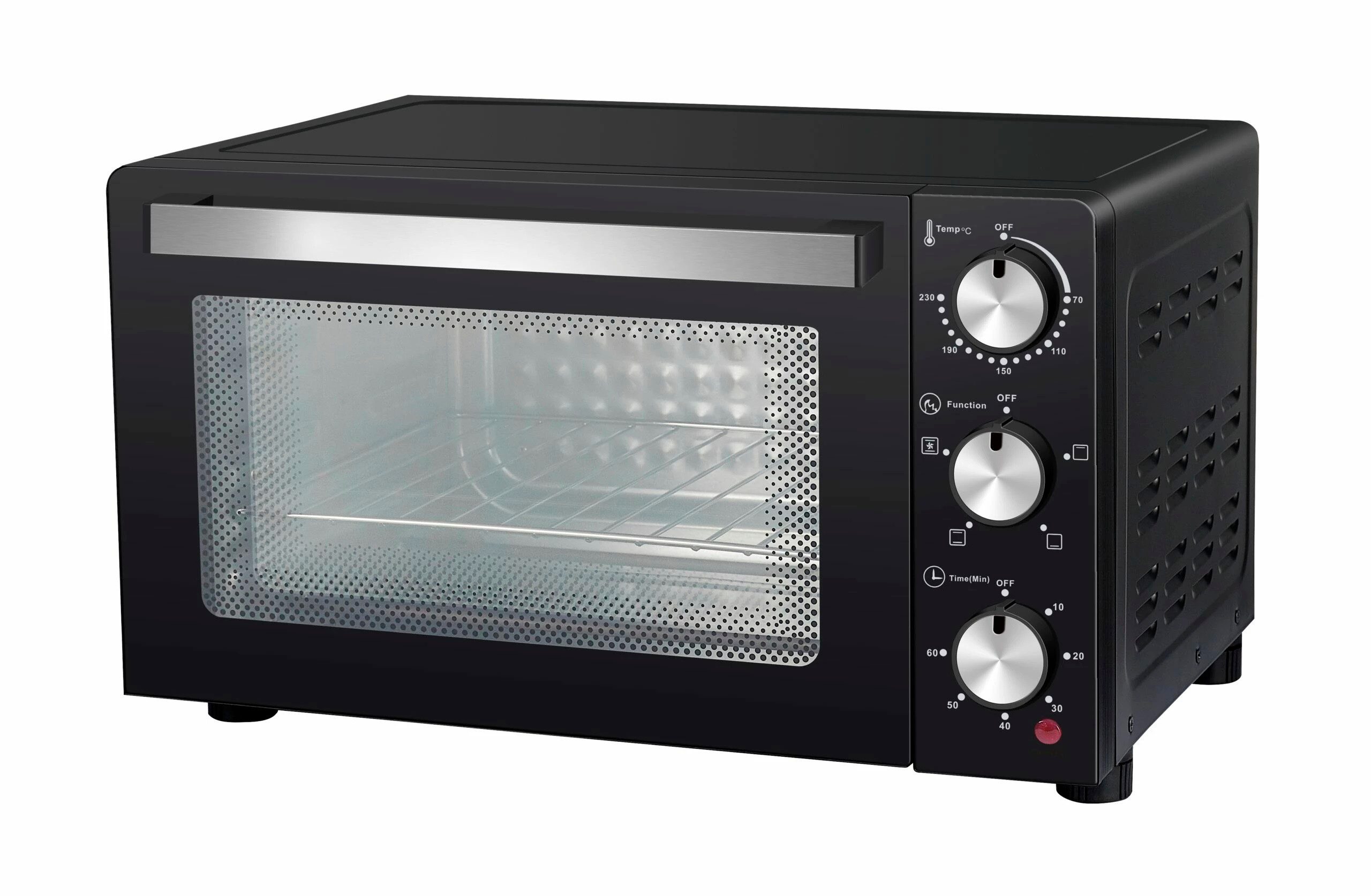 Minibackofen Devil 32 Ventilierter Elektro-Ofen für gleichmäßige Zubereitung 1500 W
