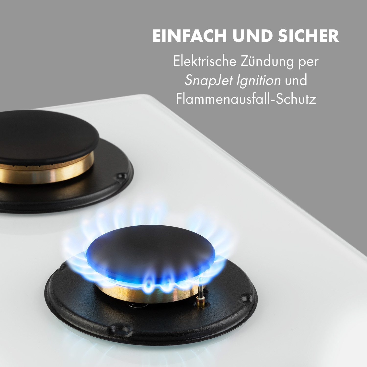 Gas-Kochfeld Goldflame 5
