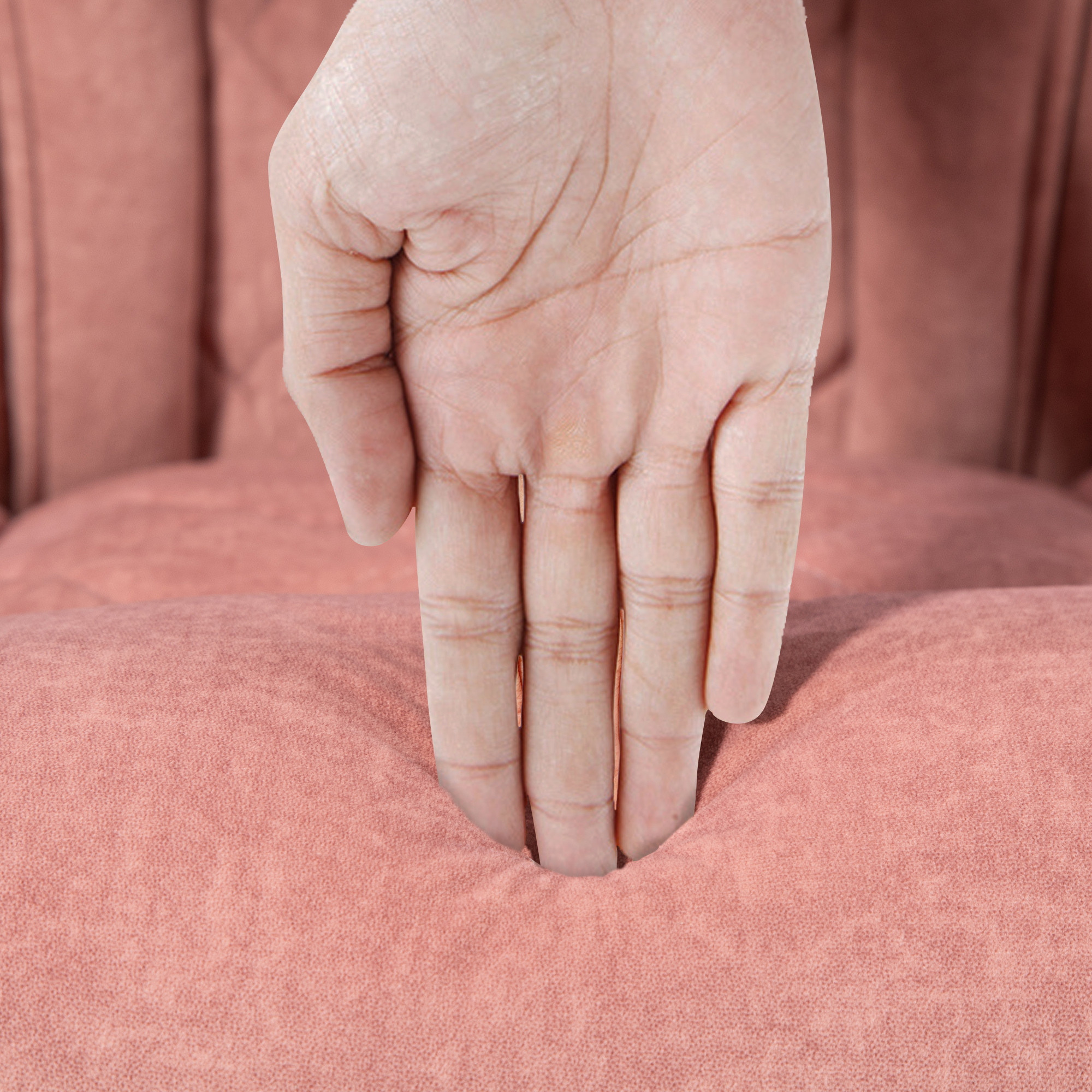 Vinsetto Ergonomische Bureaustoel met Massagefunctie, Voetensteun, Draaibaar, Rolbaar, Roze
