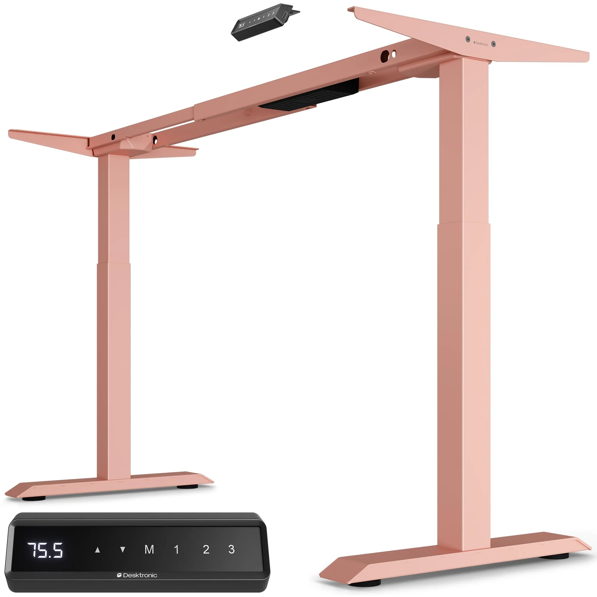 Desktronic HomeOne Elektrisch höhenverstellbares Schreibtischgestell mit Dual-Motor