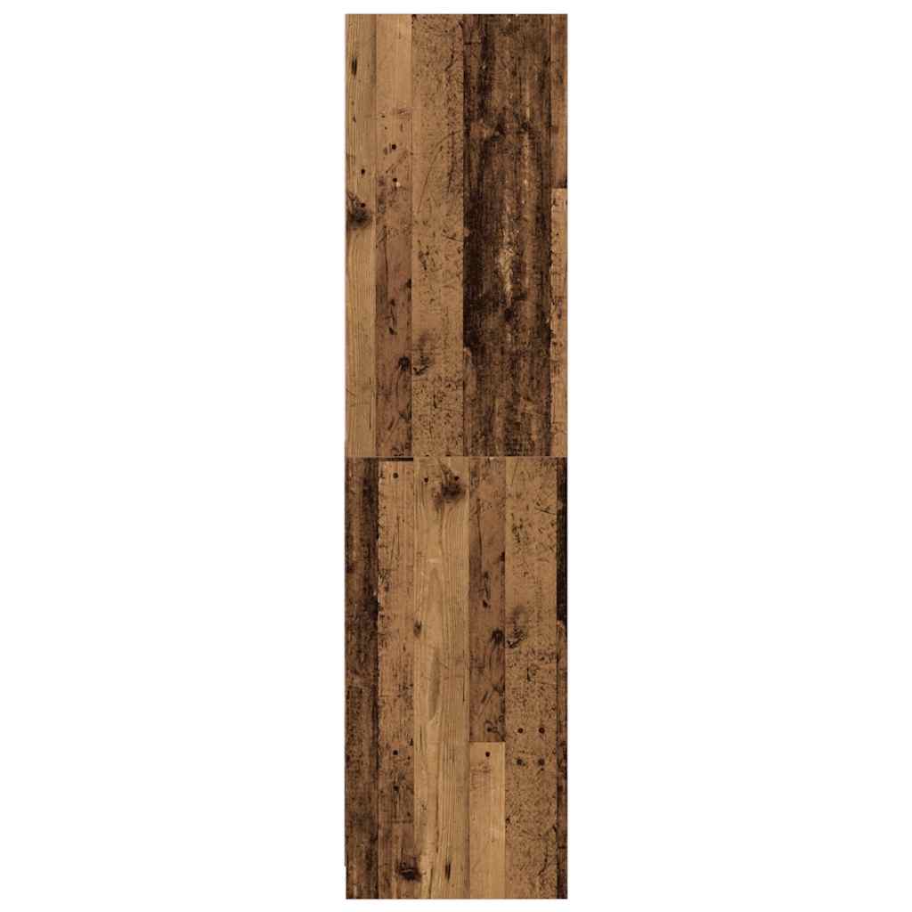 Armadio Legno Antico 50x50x200 cm in Legno Multistrato