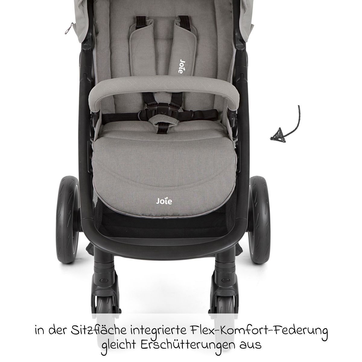 Kinder-Buggy Litetrax - Pebble