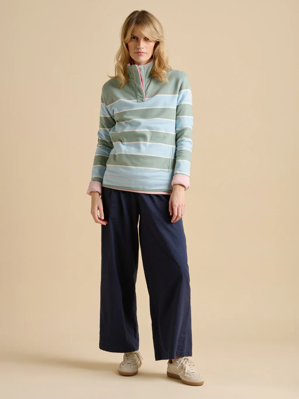 Brakeburn Engineered Stripe Top