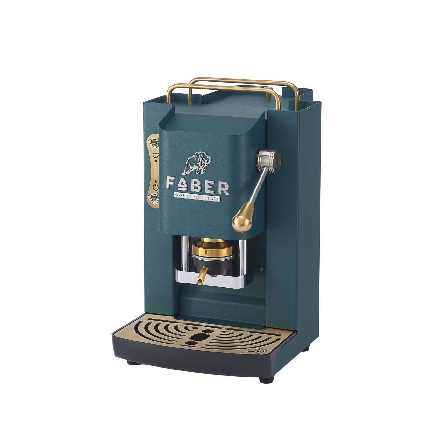 Kaffeepadmaschine Faber Pro Deluxe 3.0 Messing