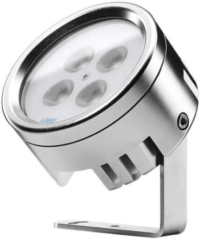 LED Aufbau-Scheinwerfer/Unterwasserleuchte, 30° Medium Spot, 4 POW-LED, 18W, IP68/IP69, Edelstahl, 4500K, 2010lm