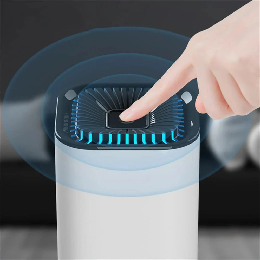 Pet Air Purifier �C H13 HEPA Filter, 7 LED Colors & Ultra-Quiet Operation