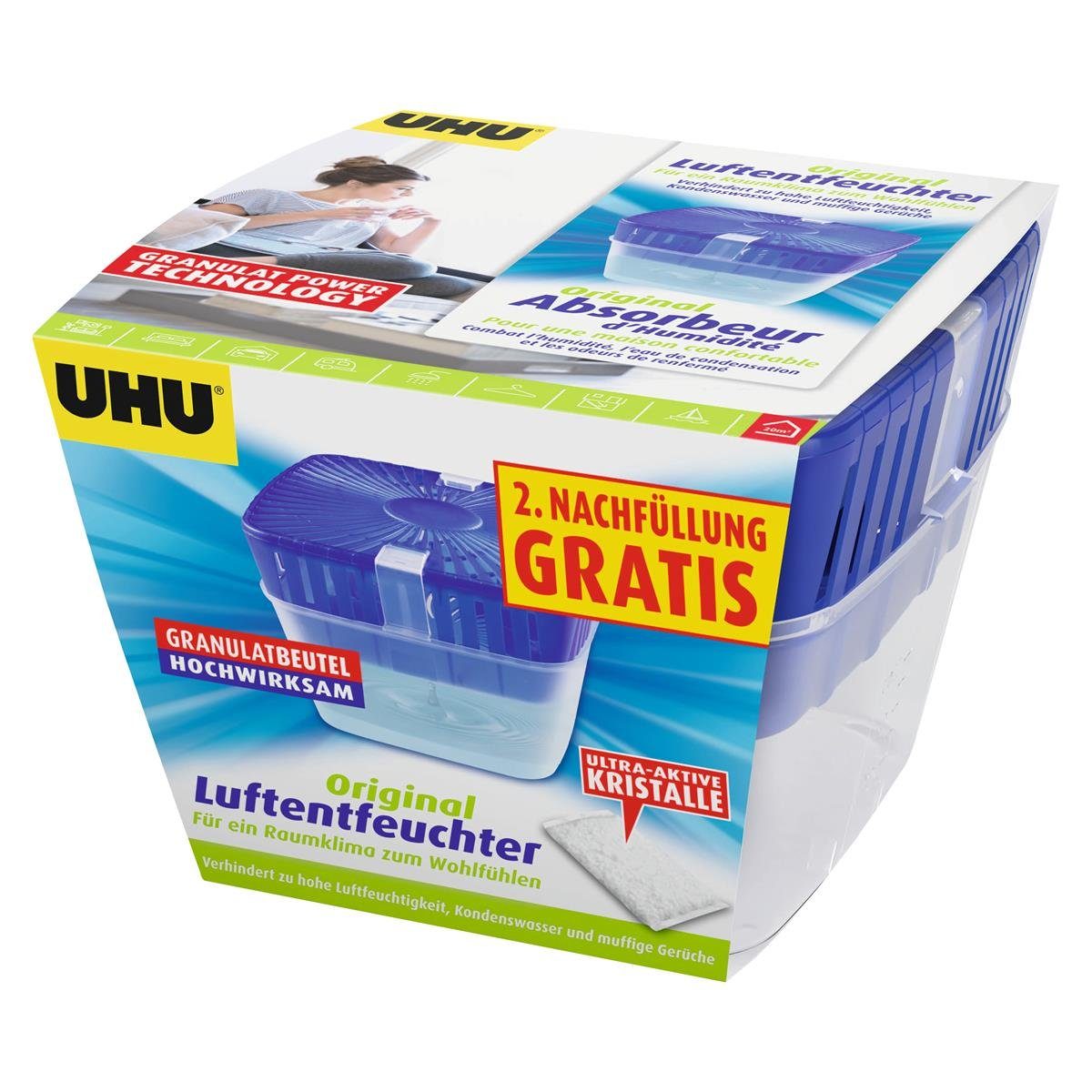 Luftentfeuchter UHU 47130 Luftentfeuchter Original 450 g
