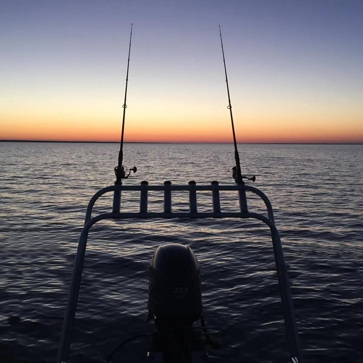 Oceansouth Klappbares Angelrutenrack Aluminium