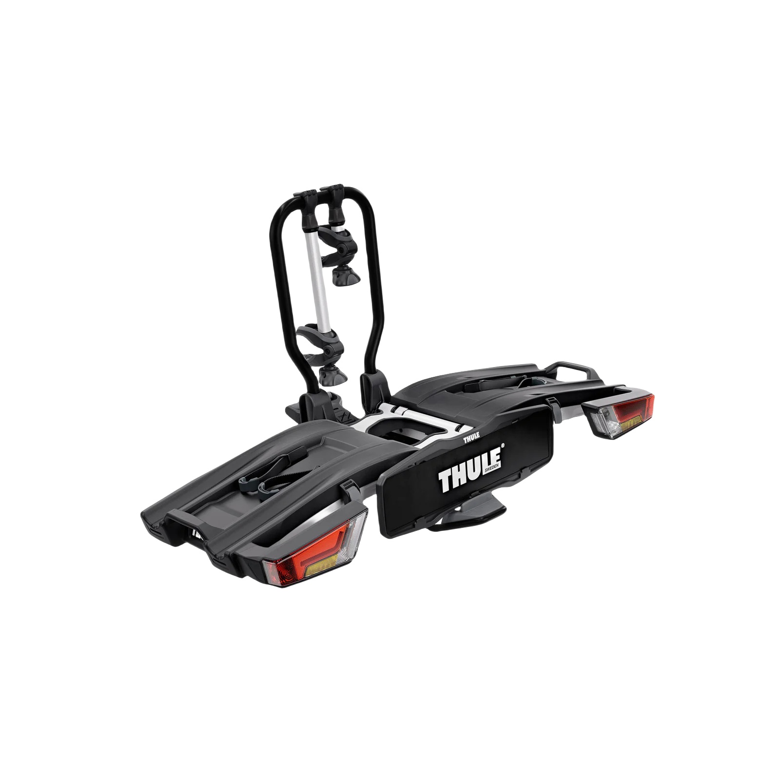 Thule EasyFold XT 2 933 fietsendrager voor 2 fietsen zwart met aluminium