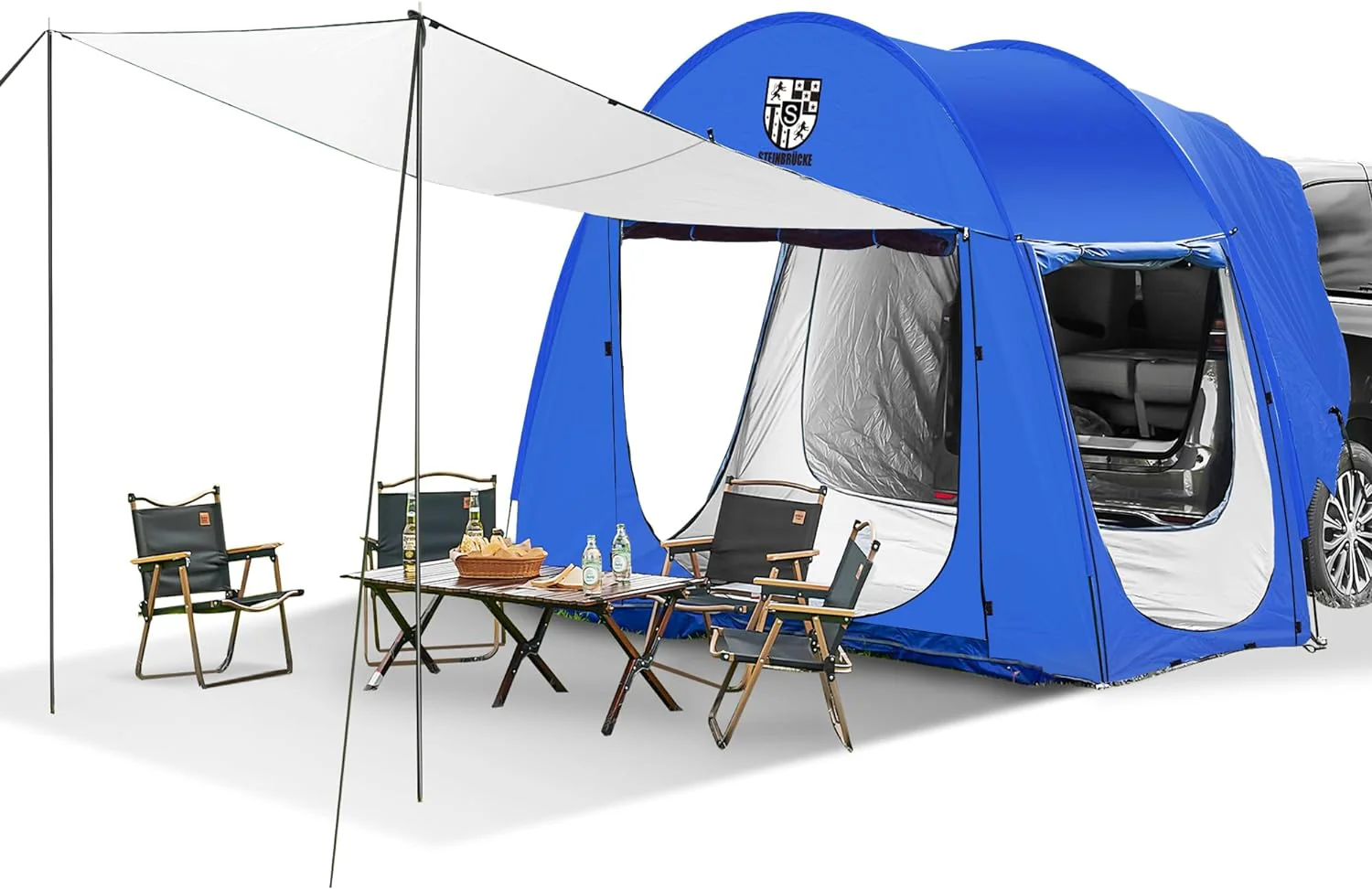 Universal SUV Camping Tent with Spacious Awning