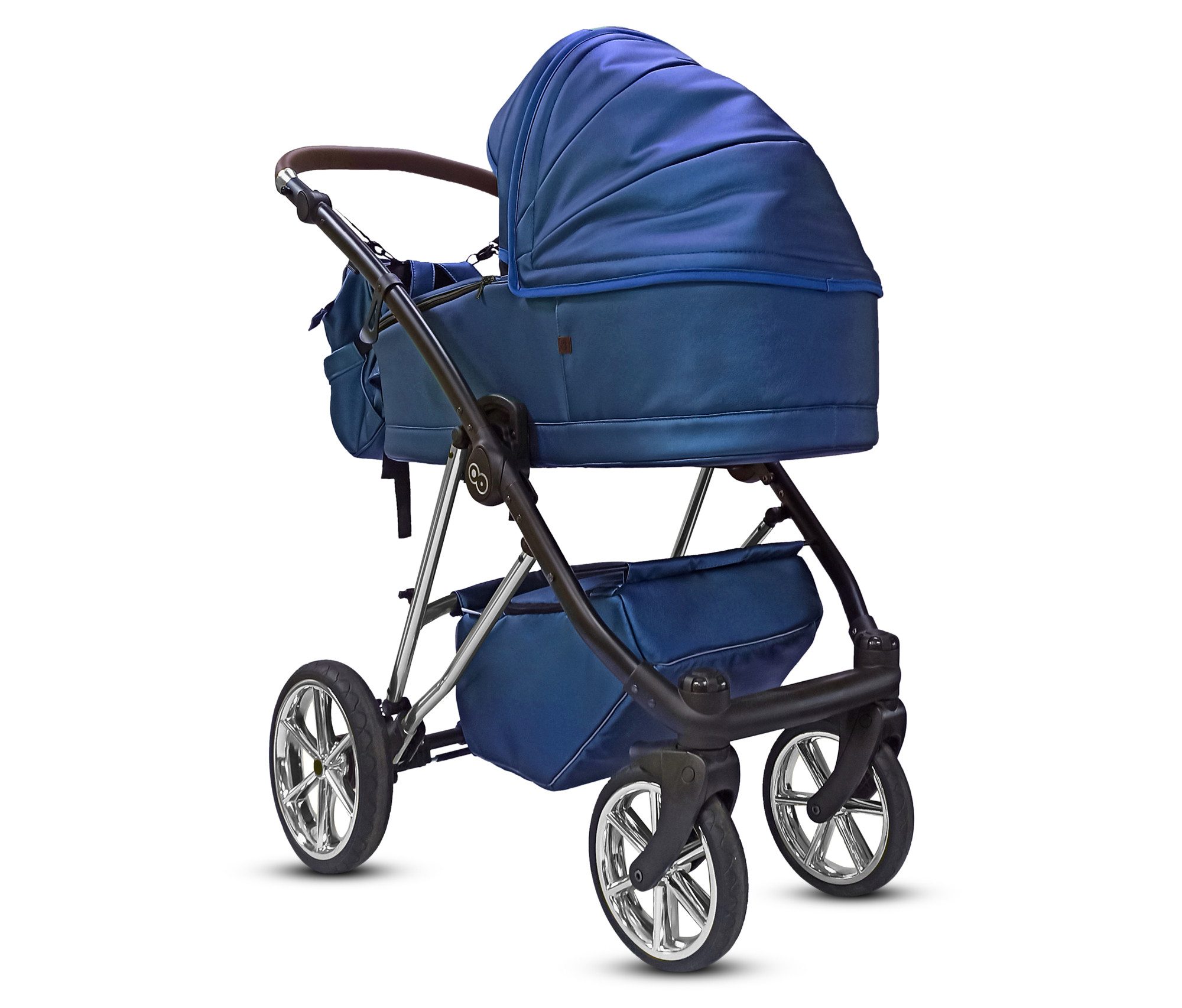Kombi-Kinderwagen 3in1 Musse Royal, Baby Buggy Babywanne 5-Punkt-Sicherheitsgurt