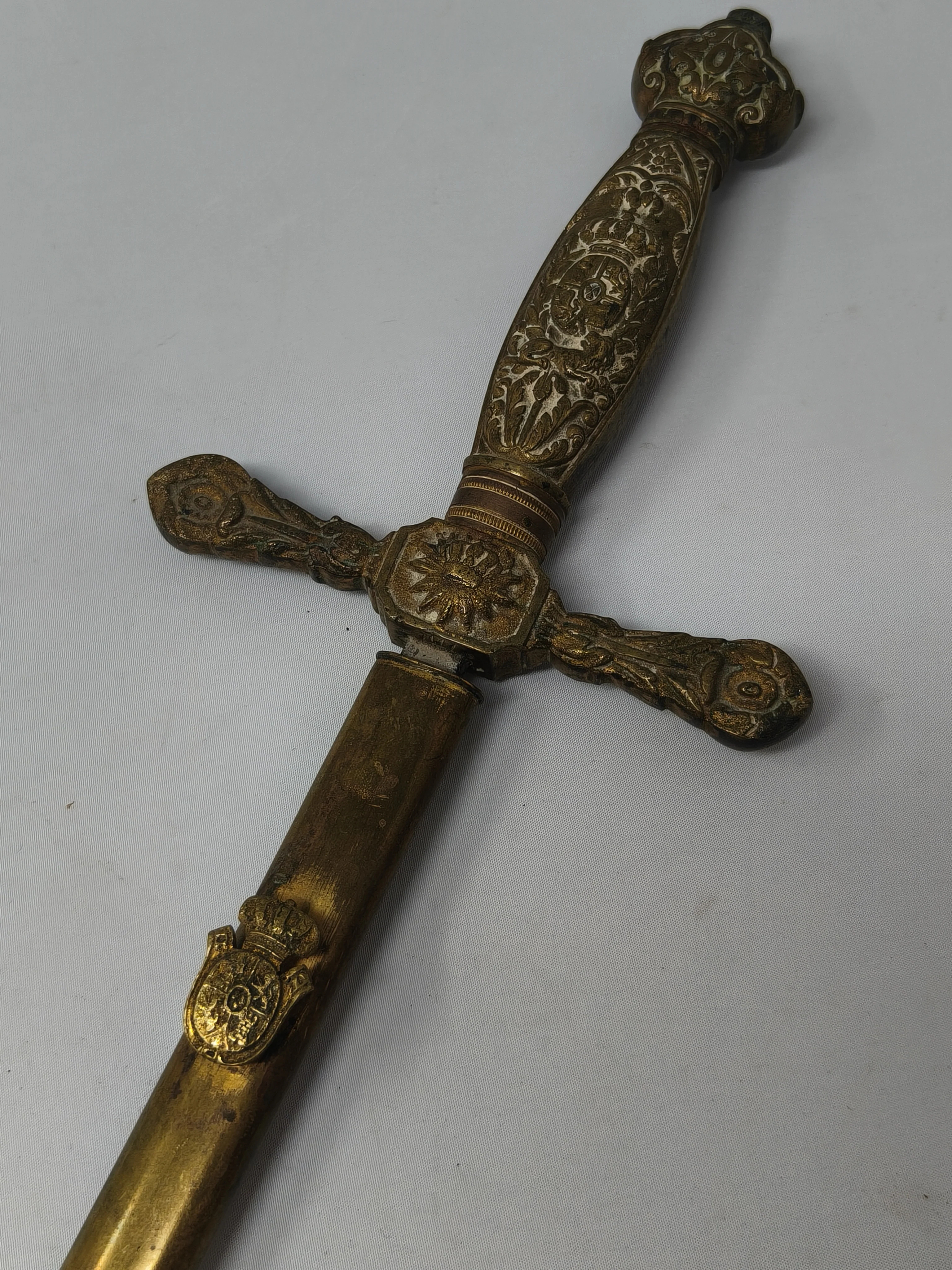 Carabineros Dress sword. Alphonso XII-XIII.