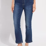 Lysse Ankle Estelle Everyday Flare Denim �C Dark Mid Wash