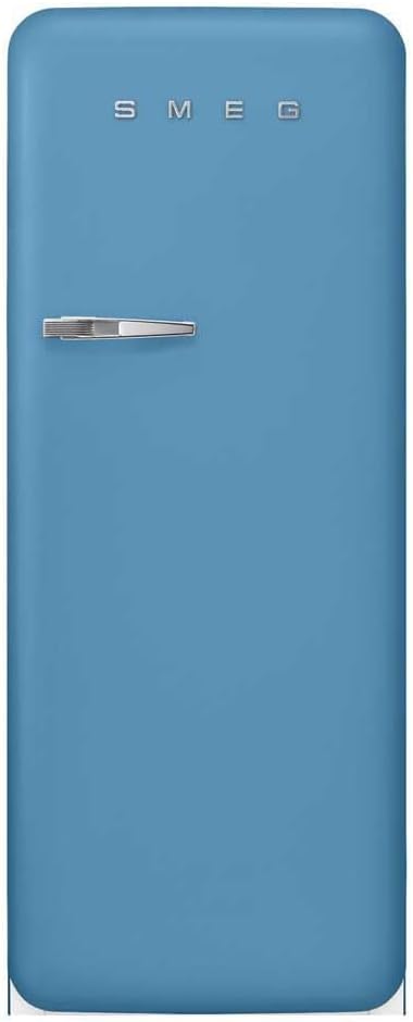 Smeg Kühlschrank 1 Tür, 244 Liter, Energieeffizienzklasse D, 50's Style, Light Blue, Charnieren Rechts