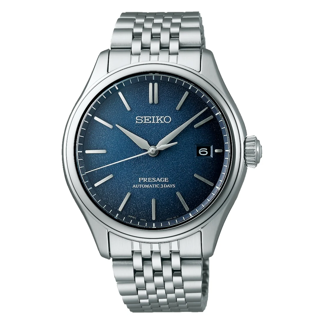 Orologio Seiko Presage Classic Series quadrante blu SPB525J1