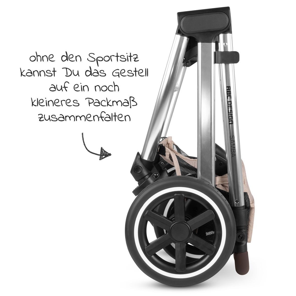 Kinder-Buggy Samba - Pure Edition - Grain