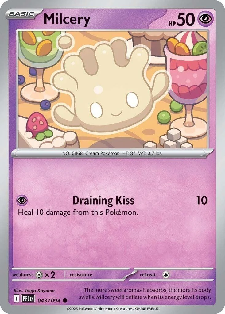 Milcery (043/094) (ME02: Phantasmal Flames)
