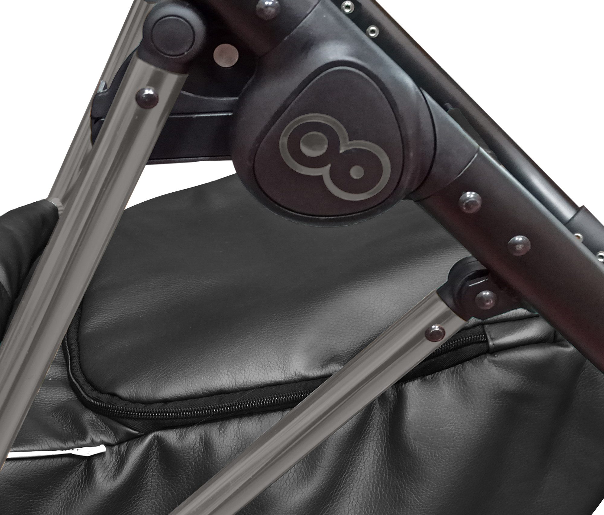 Kombi-Kinderwagen 4 in 1 Musse Royal, Baby Buggy Babywanne Autositz Isofix Basis