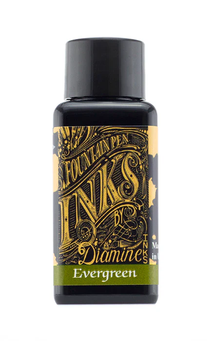 Diamine Fountain Pen Ink  - Evergreen