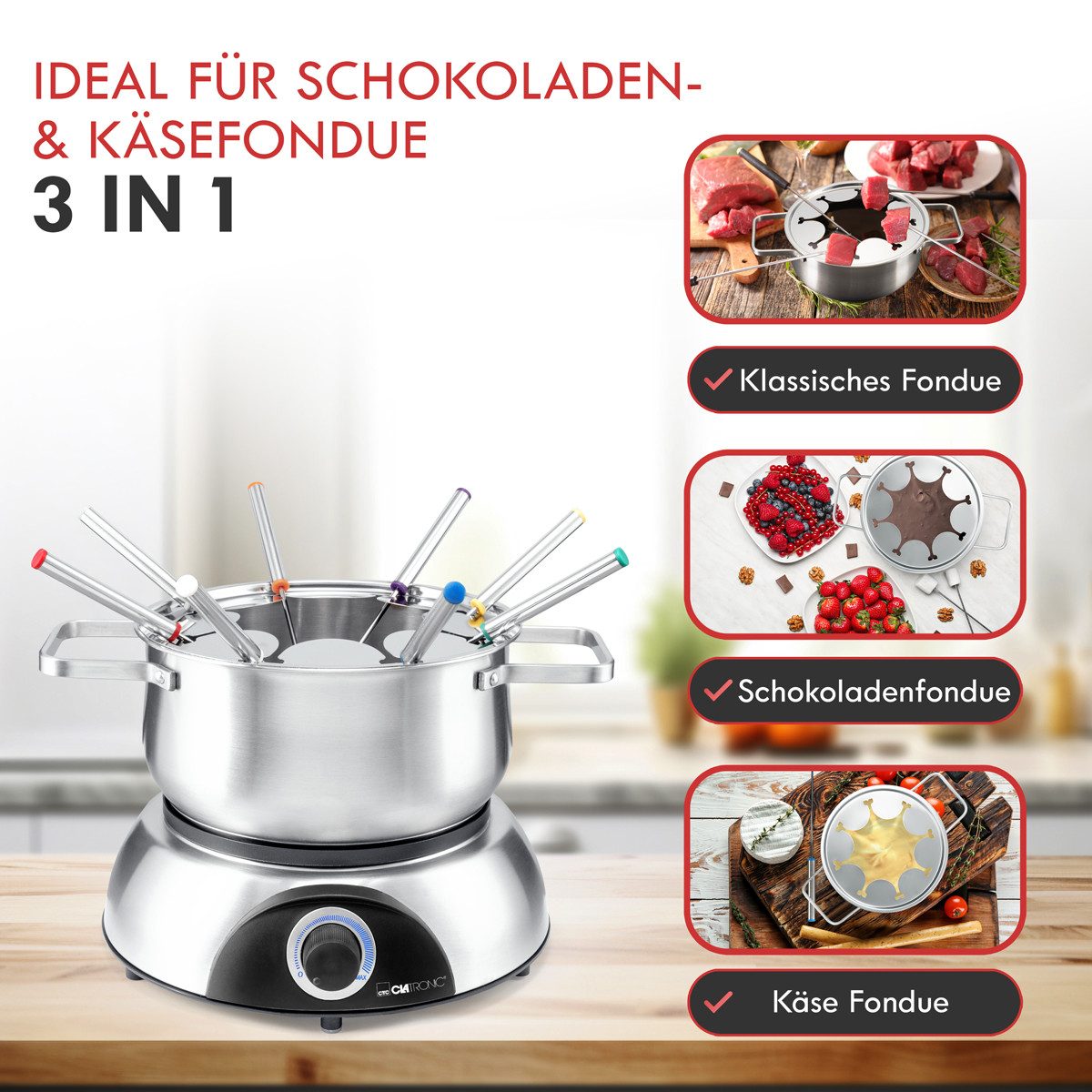 Elektro-Fondue FD 3783