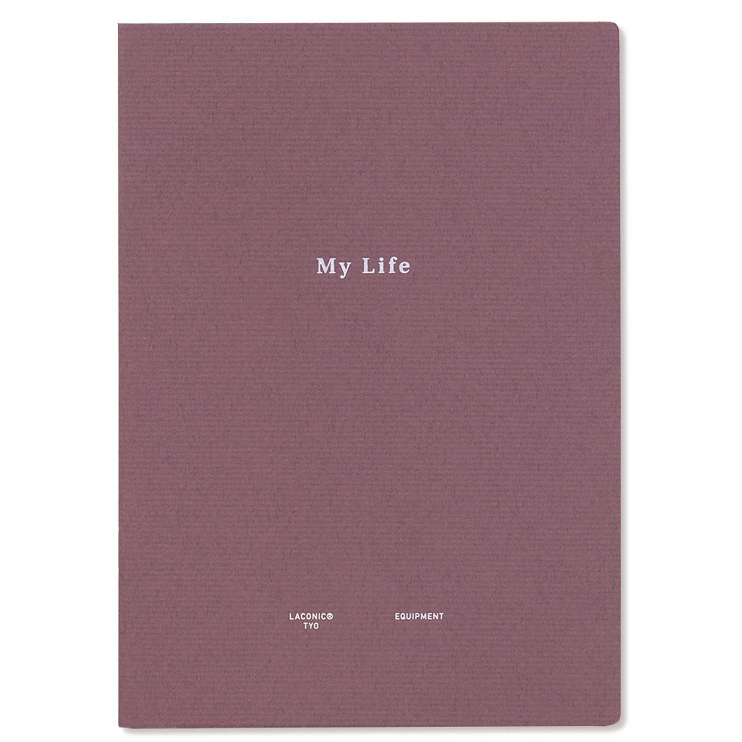 LACONIC STYLE NOTEBOOK A5 MY LIFE