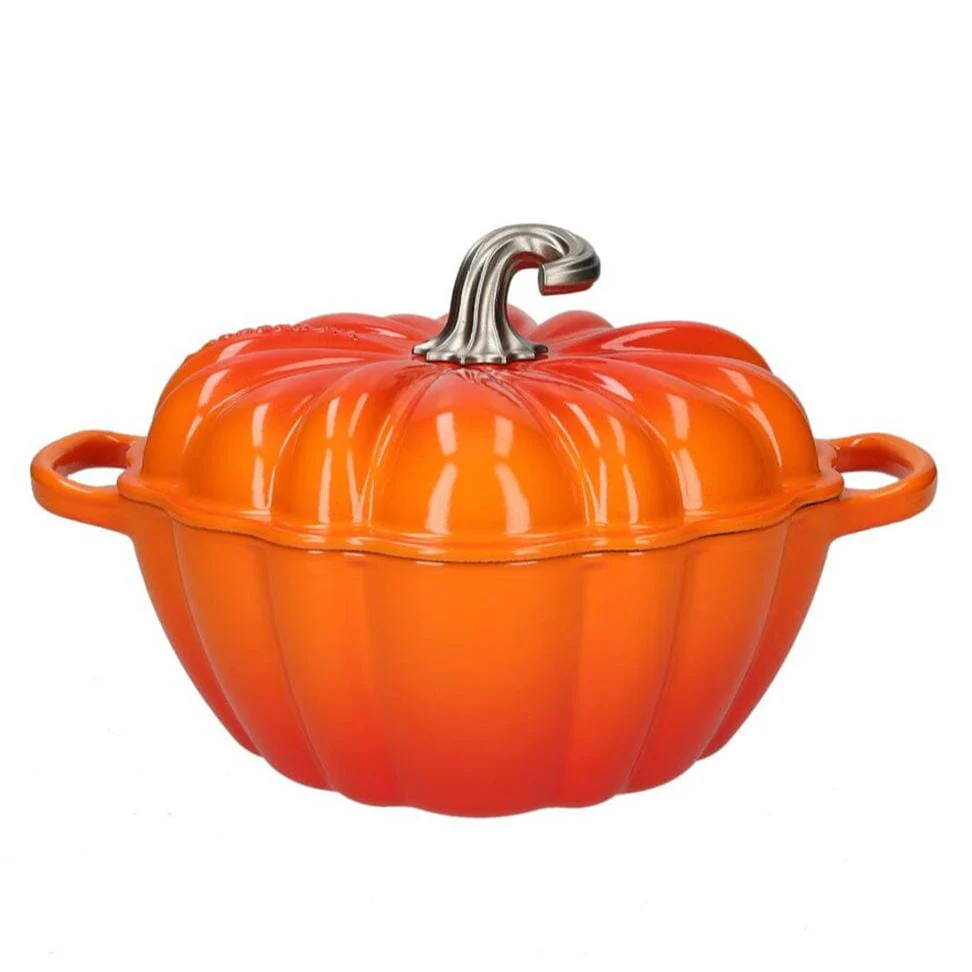Le Creuset - Casseruola / Tegame Signature Zucca Rosso arancio 24 cm 3,7 l