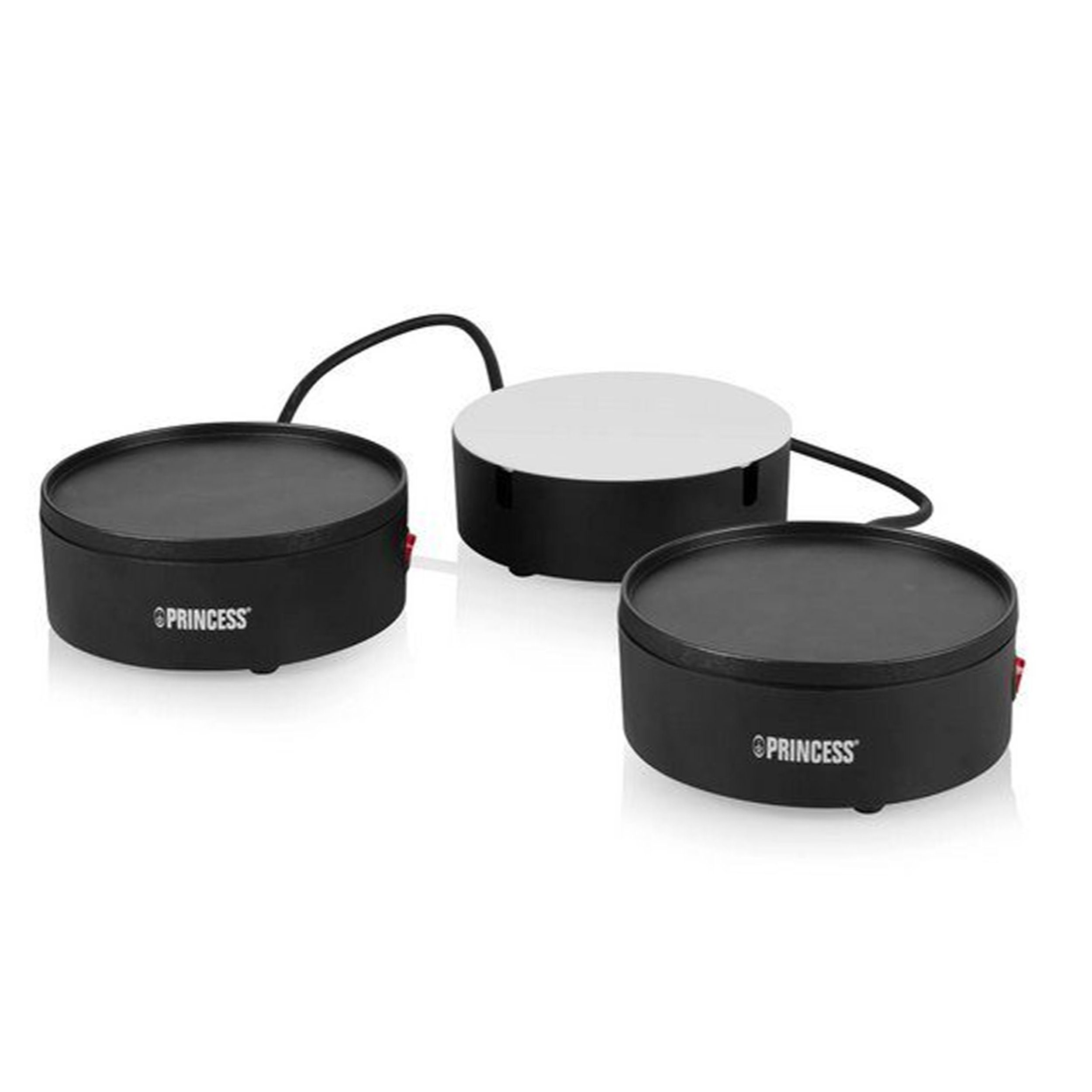Elektrogrill Dinner-Set „You and Me“, Grillplatten und Servierplatte