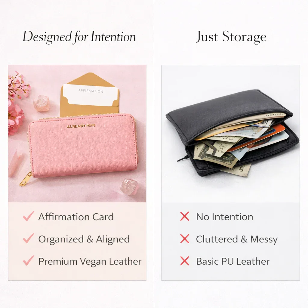 Pink Manifestation Wallet - Love & Relationship