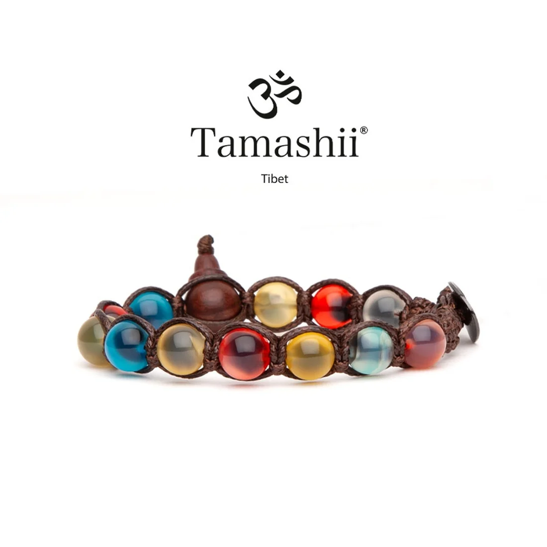 Bracciale Tamashii a un giro in Agata Sugar Heart BHS900-299