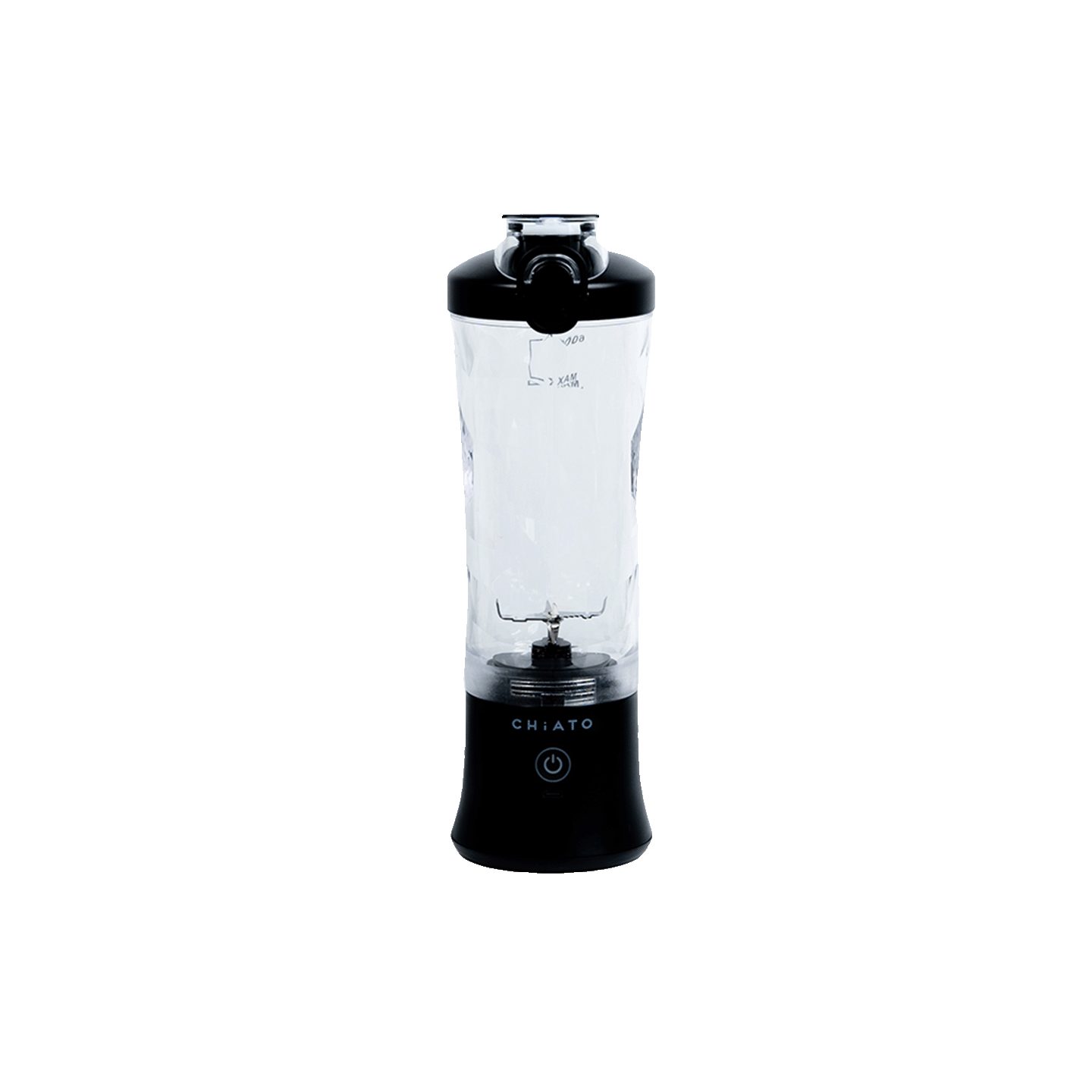 Akku-Smoothie-Maker CHiATO BlendPLAY Travel Blender - Schwarz