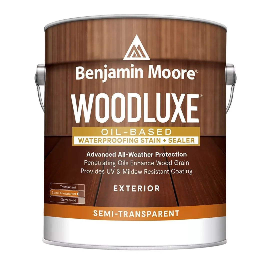 Woodluxe® Oil-Based Waterproofing Exterior Stain + Sealer - Semi-Transparent