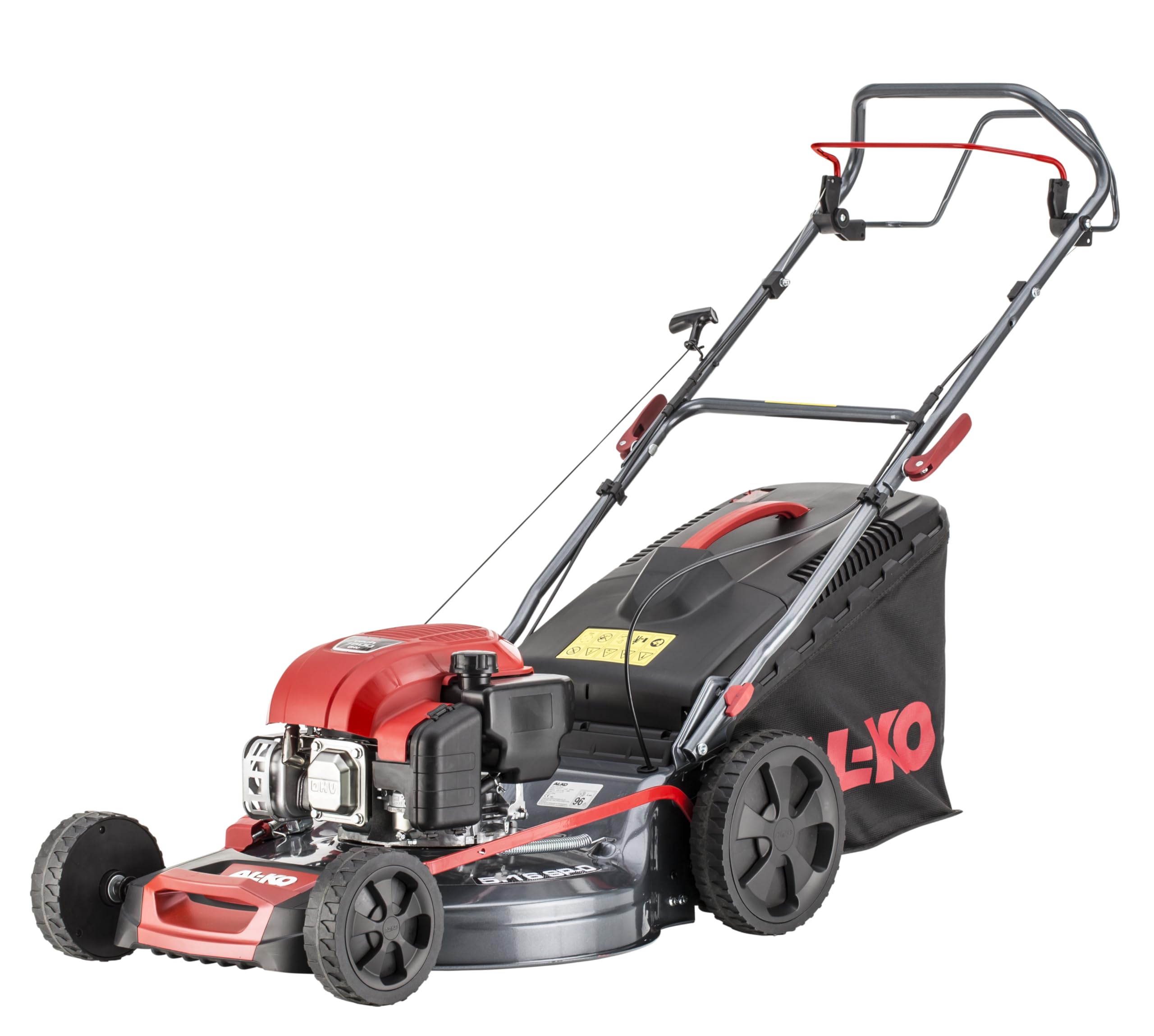 Benzin-Rasenmäher Easy 5.16 SP-D 51 cm 2,6 kW 1-Gang Radantrieb 4INONE Funktion 25–75 mm Schnitthöhe 65 l Fangbox bis 1800 m²