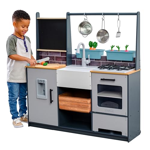 KidKraft Farm to Table Cucina Giocattolo in Legno per Bambini con Accessori per pentole e Cibo Giocattolo, Giochi per Bambini 3  Anni, 53411 : KidKraft: Amazon.it: Casa e cucina