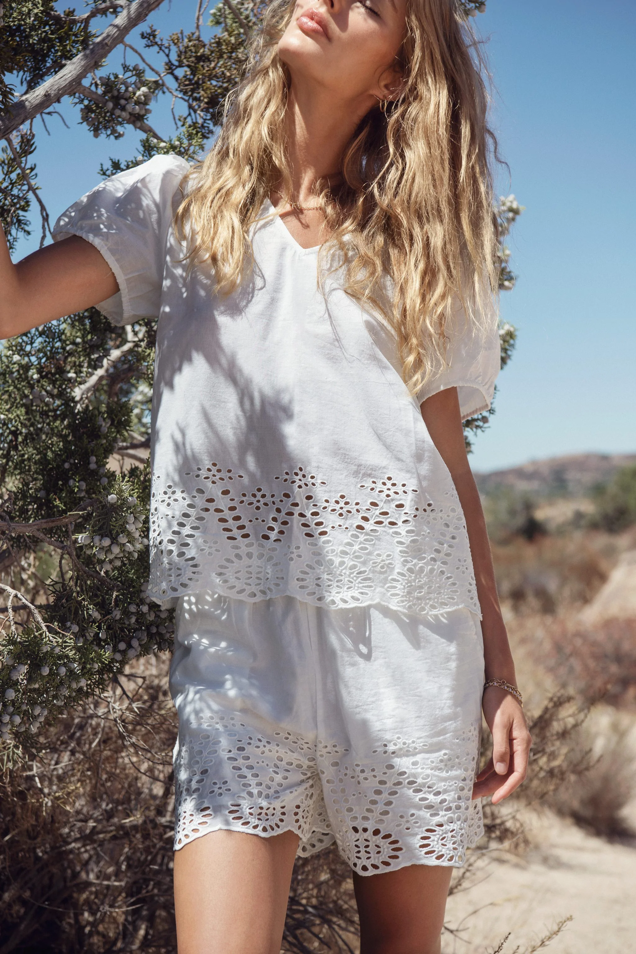 Saint Tropez Eamaja Blouse , Ice