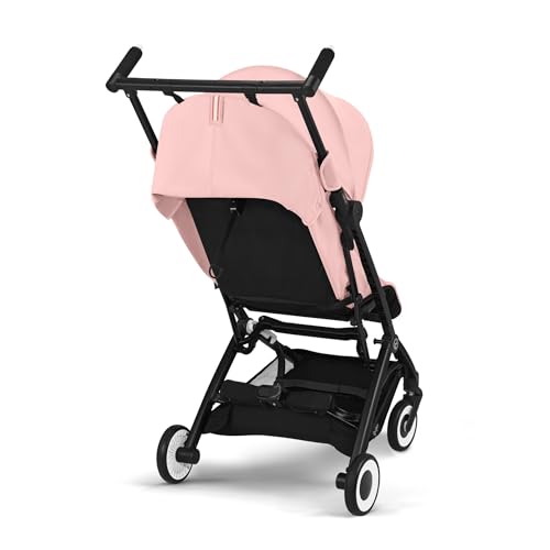 CYBEX Gold Passeggino Libelle con Cintura One Pull, Per Bambini da 6 Mesi a 4 Anni Circa (Max. 22 kg), Ultraleggero (Solo 6 kg), Candy Pink (Rosa con Telaio Nero) : Prima infanzia